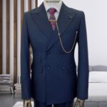 Dark Blue Mens Suit