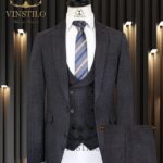 Dark Grey Three Piece Suit