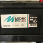 Midac 15 plate battery
