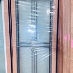 Translucent Bathroom Door